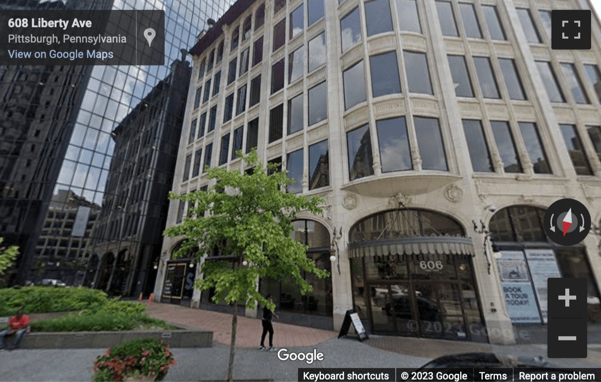 Street View image of 606 Liberty Avenue, Pittsburgh, Pennsylvania