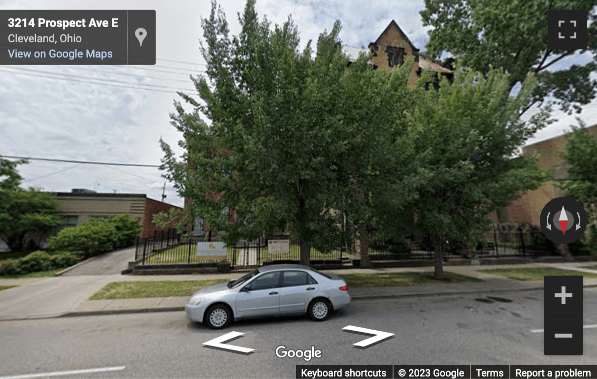 Street View image of 3214 Prospect Avenue, Cleveland, Ohio