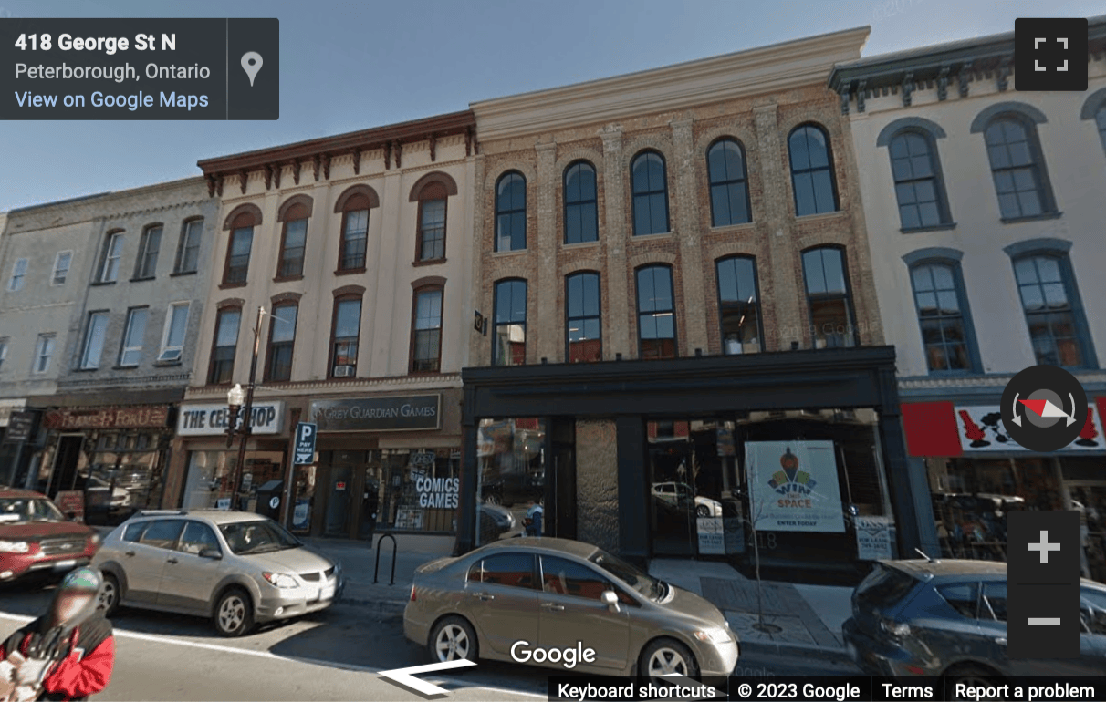 Street View image of 420 George Street, Peterborough (Ontario)