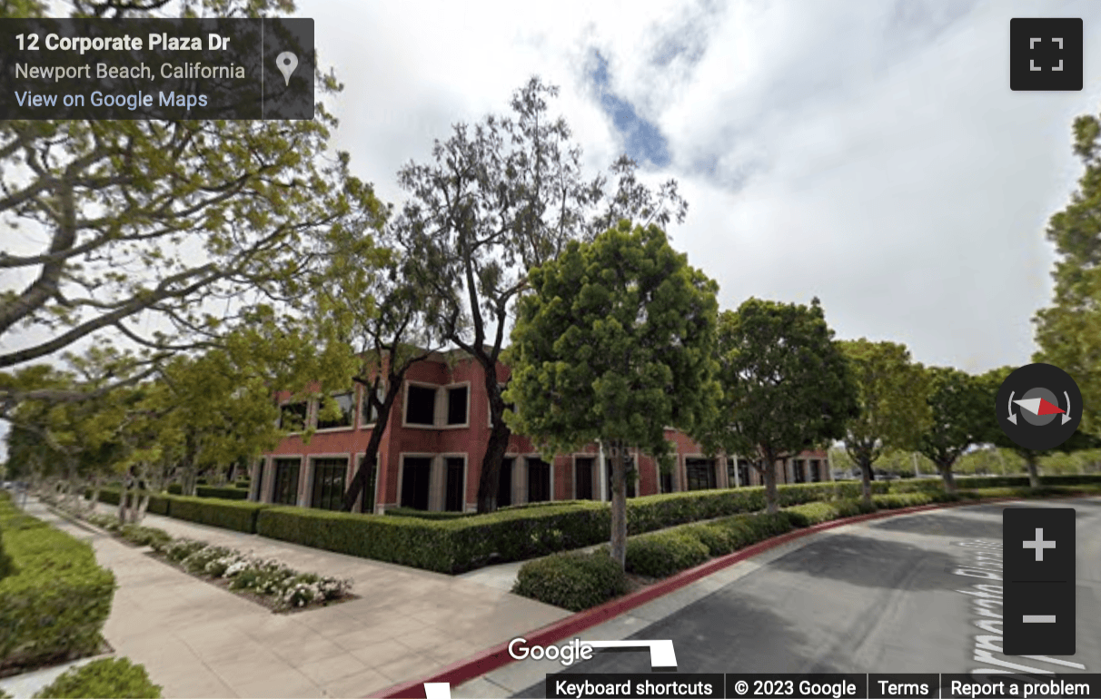 Street View image of 23 Corporate Plaza Dr, Suite 150, Newport Beach, California