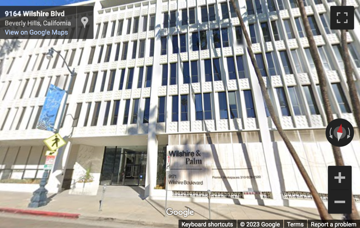 Street View image of (BH3) 9171 Wilshire Boulevard, Beverly Hills, California, Beverly Hills (California)