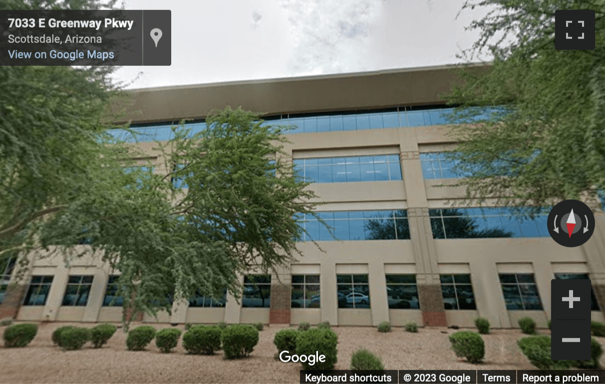 Street View image of 7047 East Greenway Parkway, Suite 250, Scottsdale, Arizona