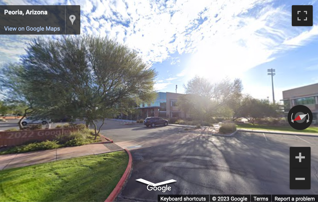 Street View image of 16165 North 83rd Avenue, Suite 200, Peoria Center at Arrowhead, Peoria, Peoria (AZ)
