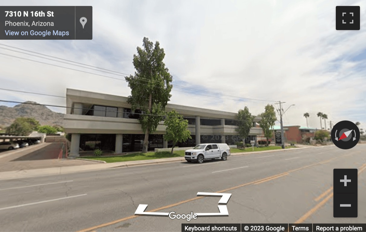 Street View image of 7301 North 16th Street, The Peak, Phoenix, Arizona