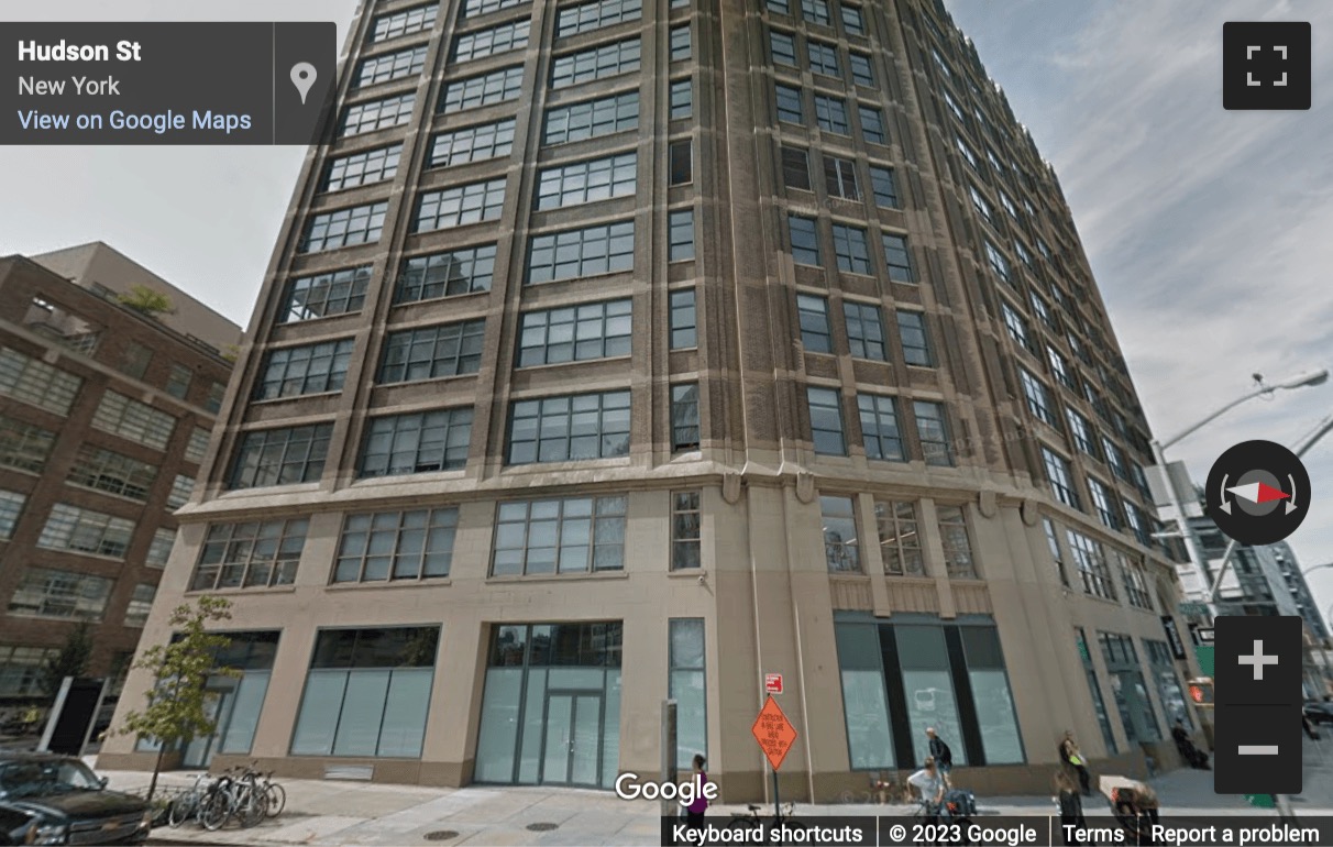 Street View image of 205 Hudson, 205 Hudson Street, New York City, New York