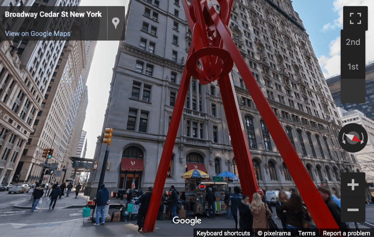 Street View image of 115 Broadway, 115 Broadway Street, New York City