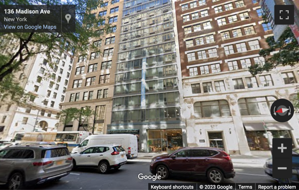 Street View image of 135 Madison Avenue, 135 Madison Avenue, New York City