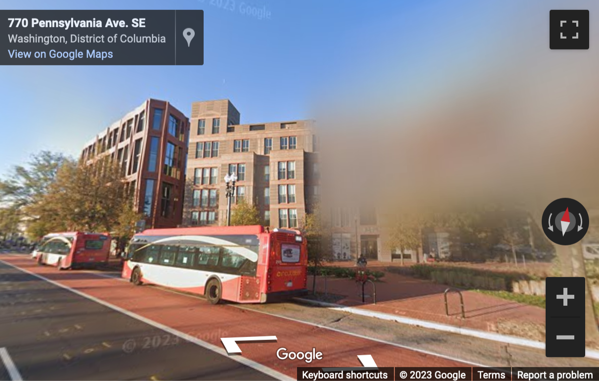 Street View image of 700 Pennsylvania Ave SE, Washington DC, District of Columbia