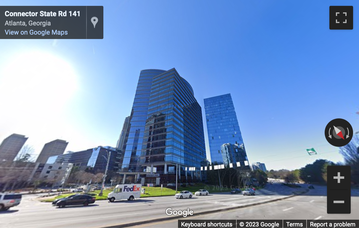 Street View image of 3500 Lenox Rd, Atlanta, Georgia