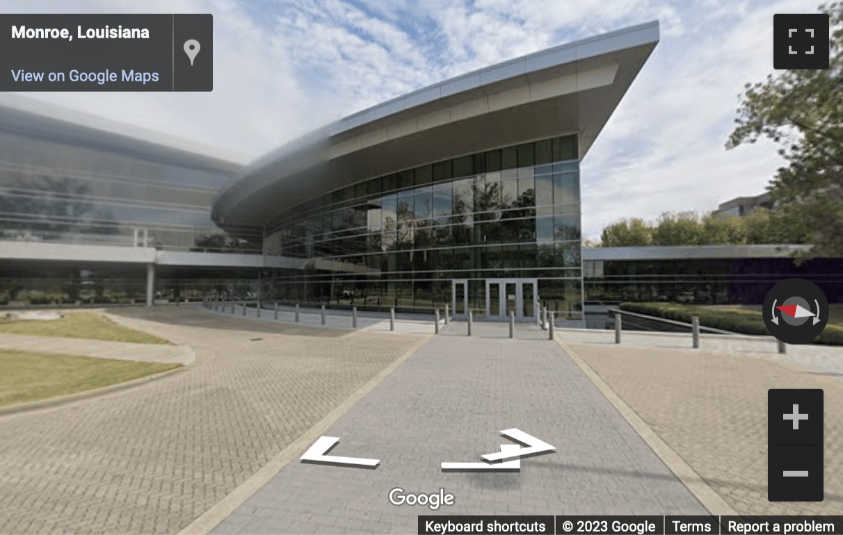 Street View image of 10000 Century Link Boulevard Suite 200, Monroe, Louisiana