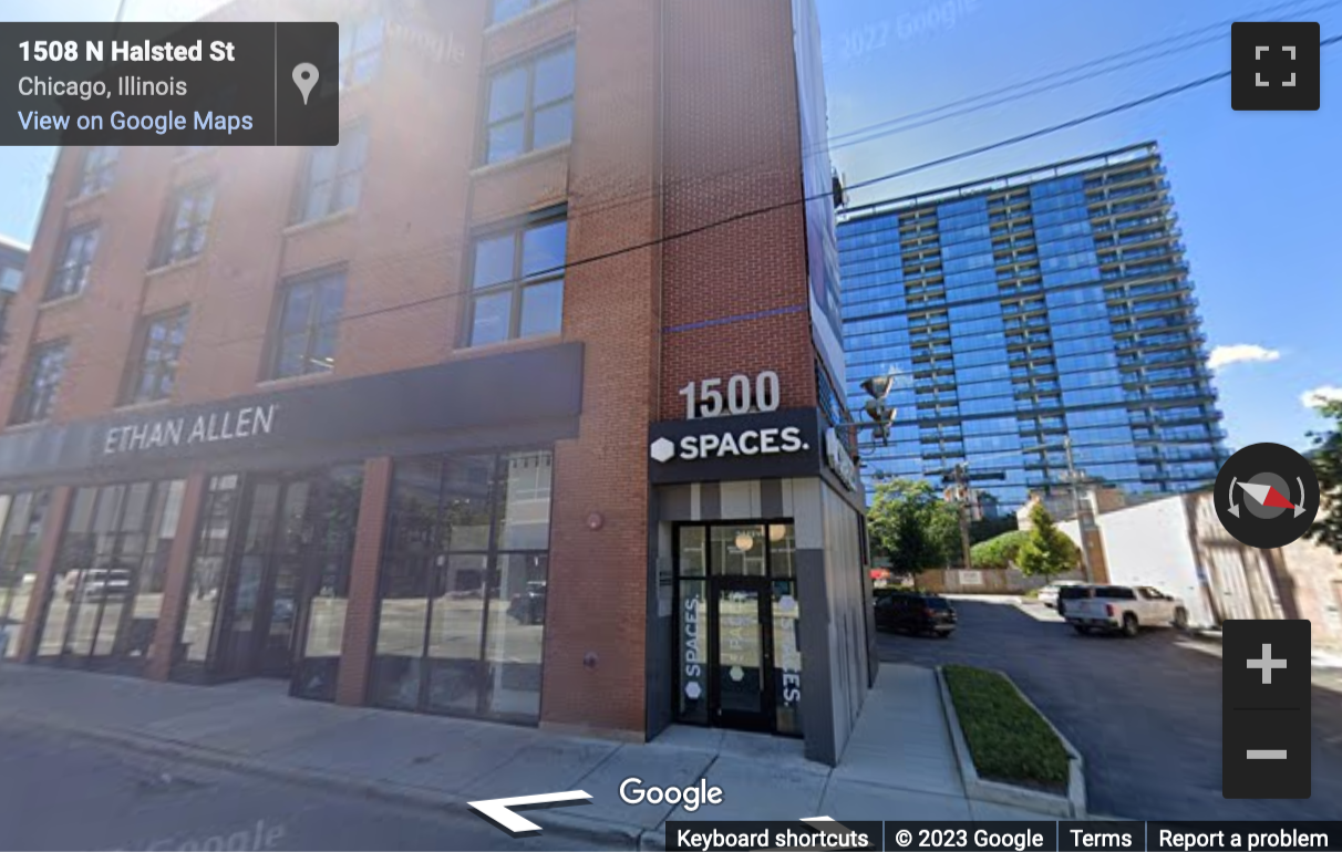 Street View image of 1500 North Halsted Street, Chicago, Illinois