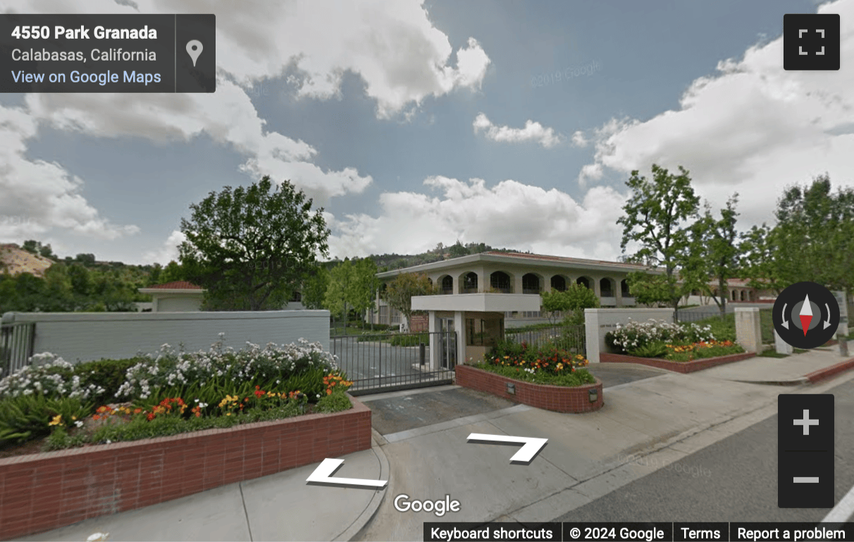 Street View image of 4500 Park Granada Boulevard Suite 202, Calabasas, California