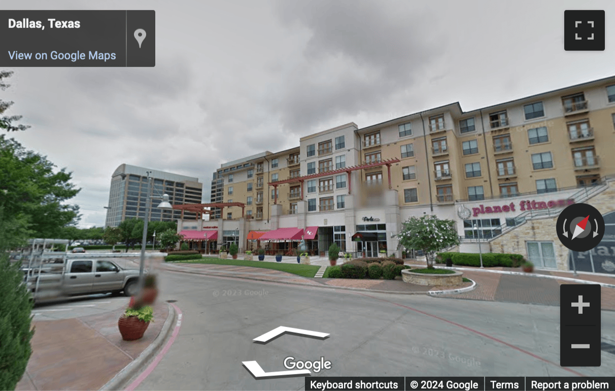 Street View image of 5301 Alpha Rd. E80, Dallas, Texas