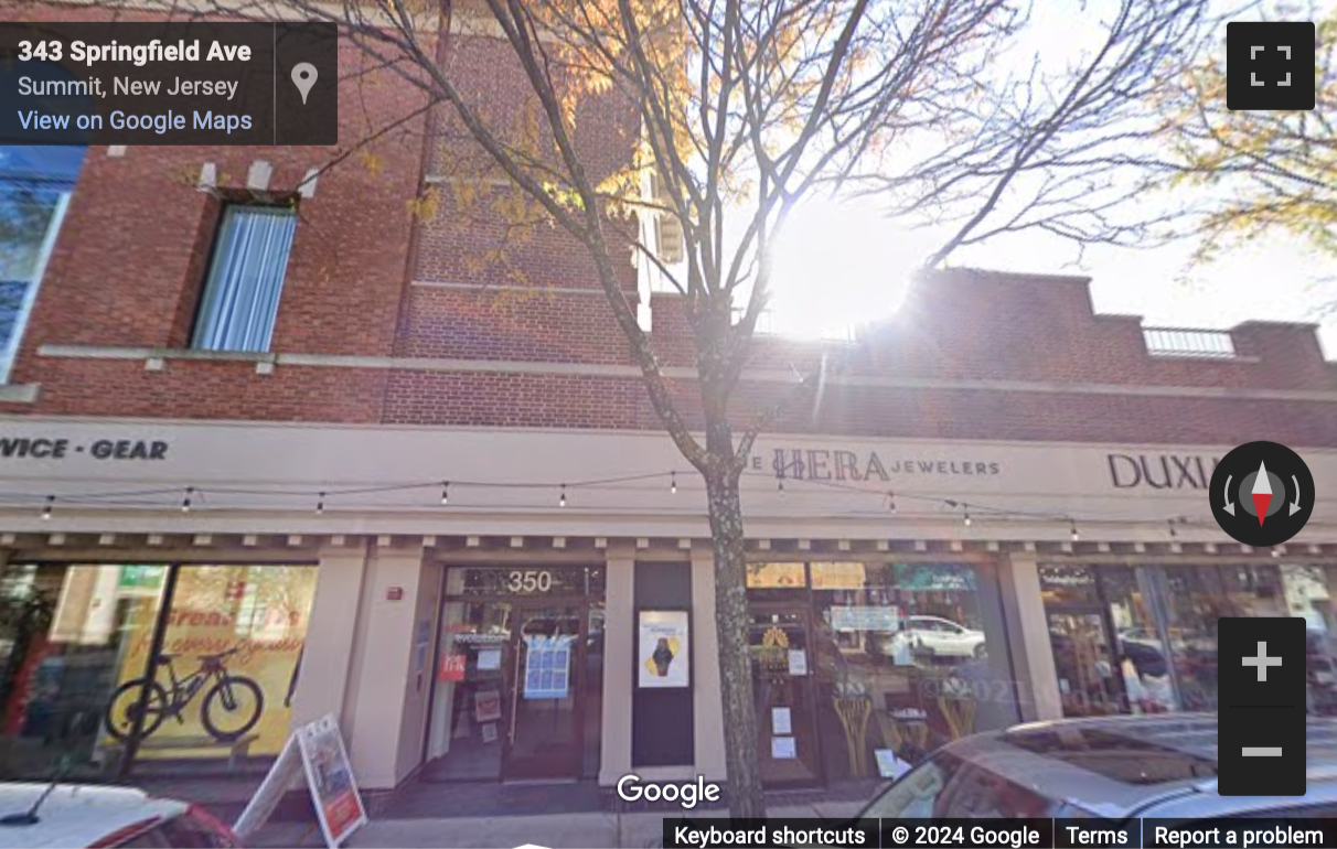 Street View image of 350 Springfield Avenue, 200, Jersey City, New Jersey