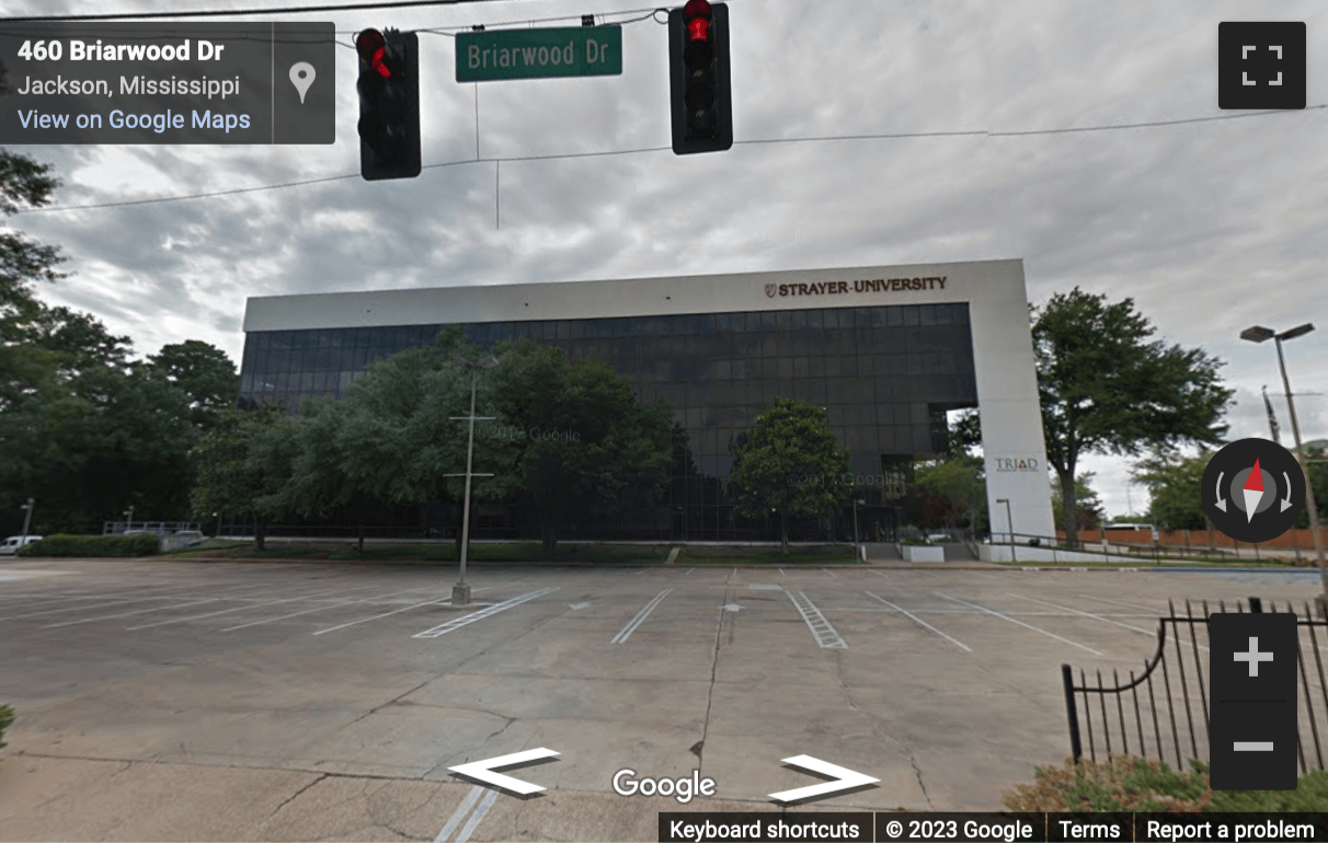 Street View image of 460 Briarwood Dr, Suite 400, Jackson (Mississippi)