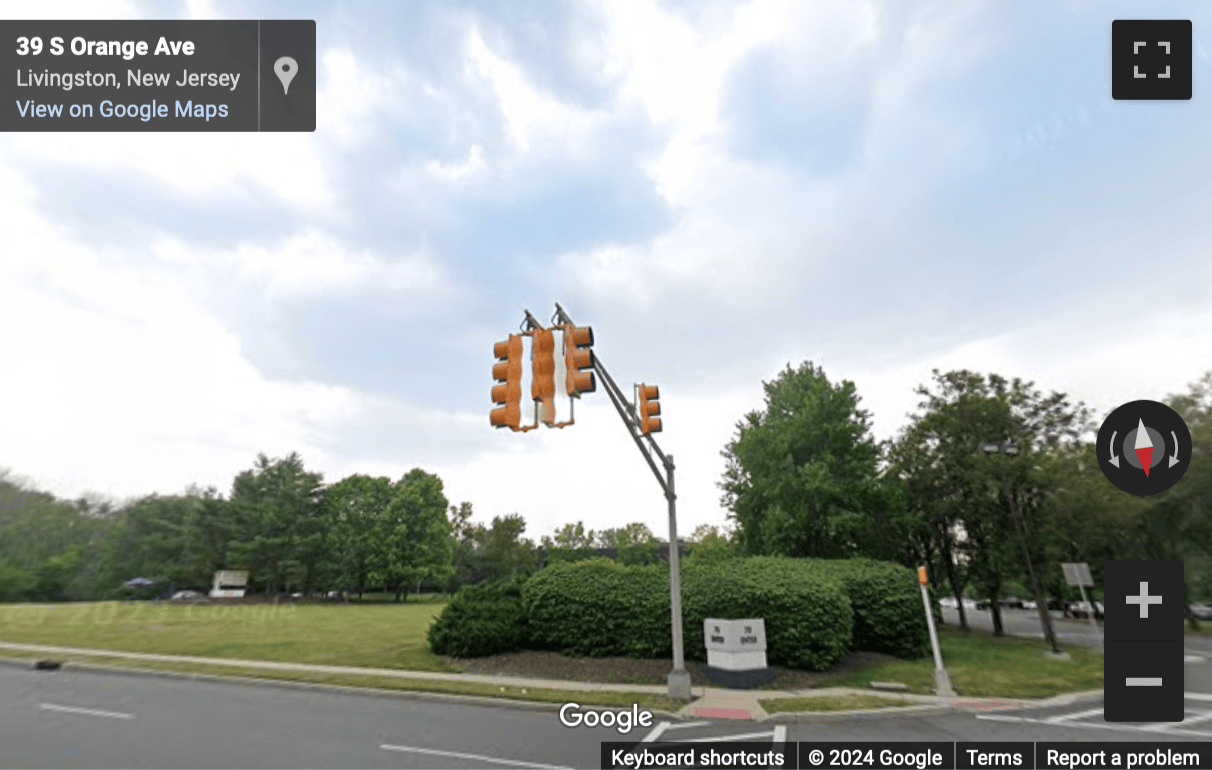 Street View image of 70 South Orange Avenue, Livingston (NJ), New Jersey