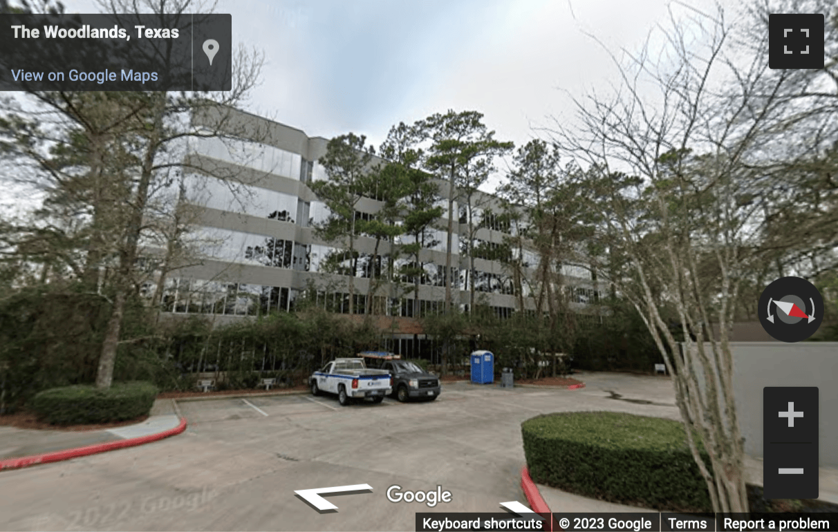 Street View image of 2001 Timberloch Drive, Suite 500, The Woodlands, Texas