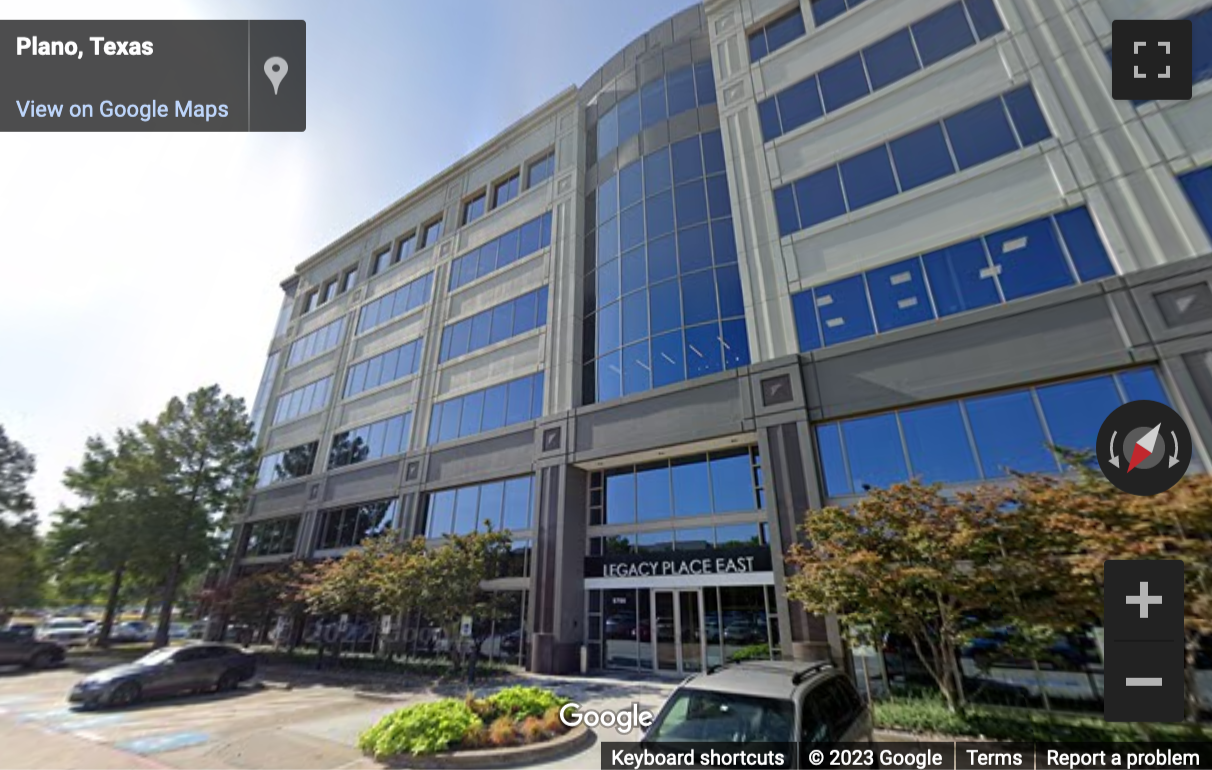 Street View image of 5700 Tennyson Parkway, Suite 300, Plano, Texas