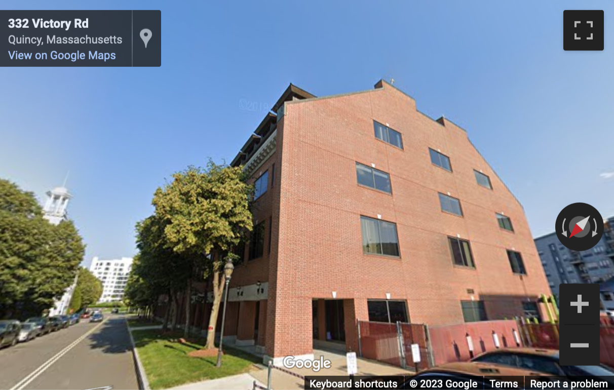 Street View image of 500 Victory Road, Suite 400, Quincy, Massachusetts
