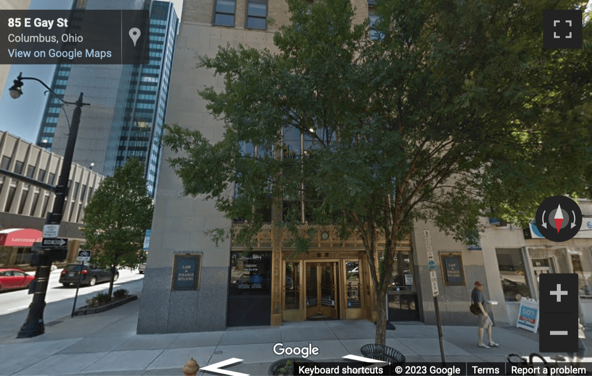 Street View image of 85 E. Gay St, Columbus (OH), Ohio