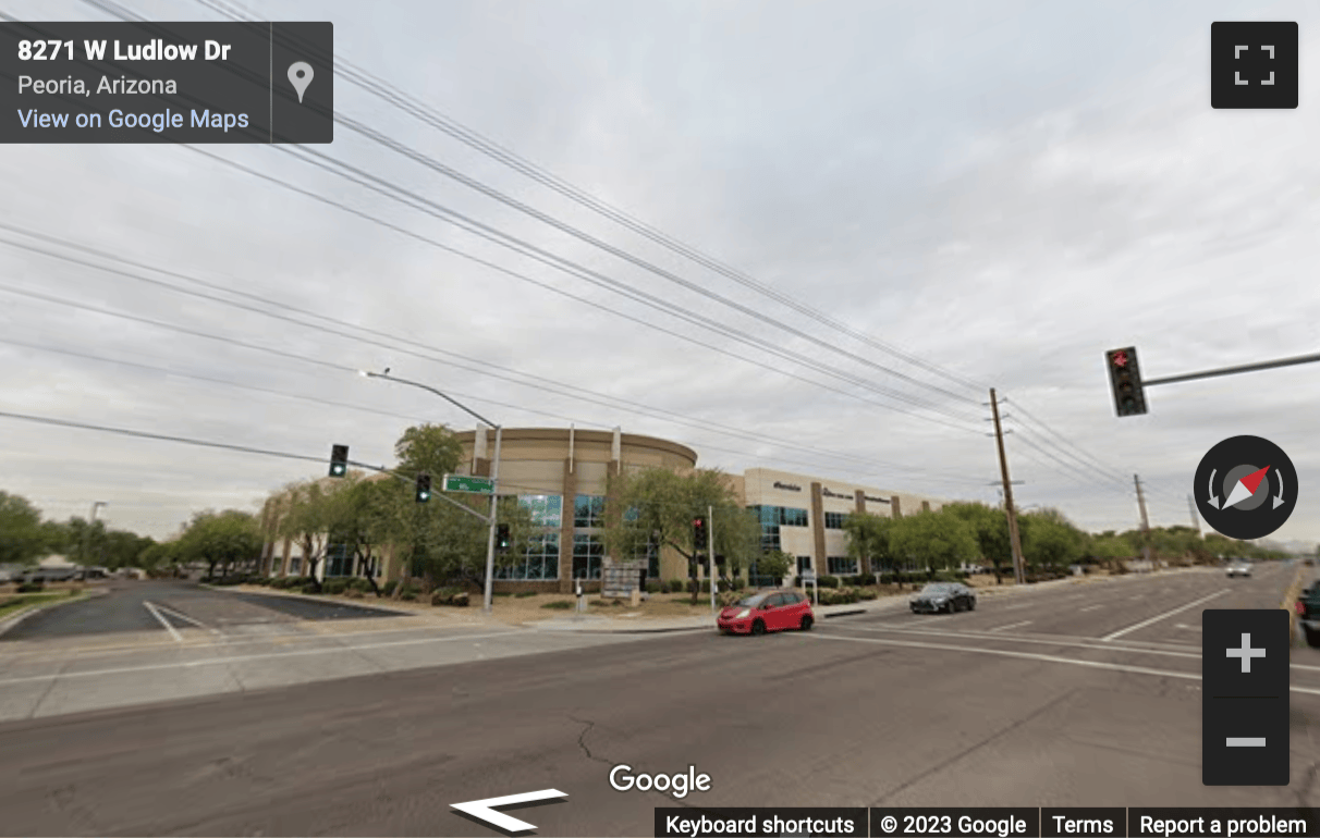 Street View image of 14050 83rd Avenue, 290, Peoria (AZ), Arizona