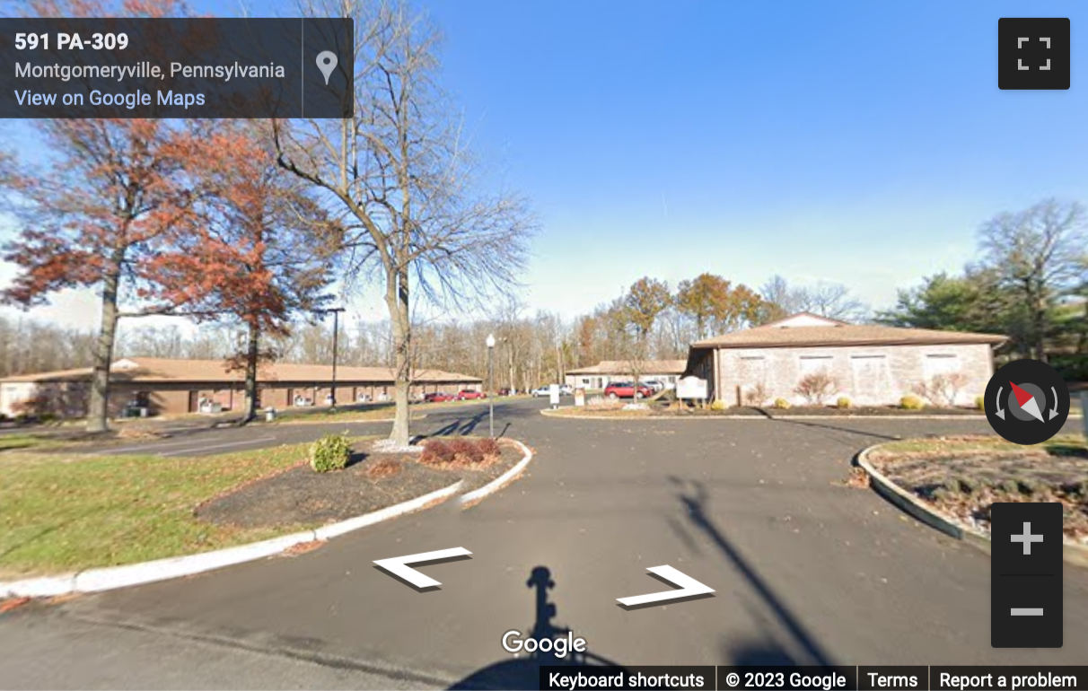 Street View image of 589 Bethlehem Pike (Rte 309), Montgomeryville, PA, Pennsylvania