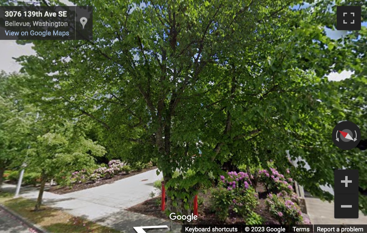 Street View image of 3120 139th Avenue Southeast, Bellevue, Washington