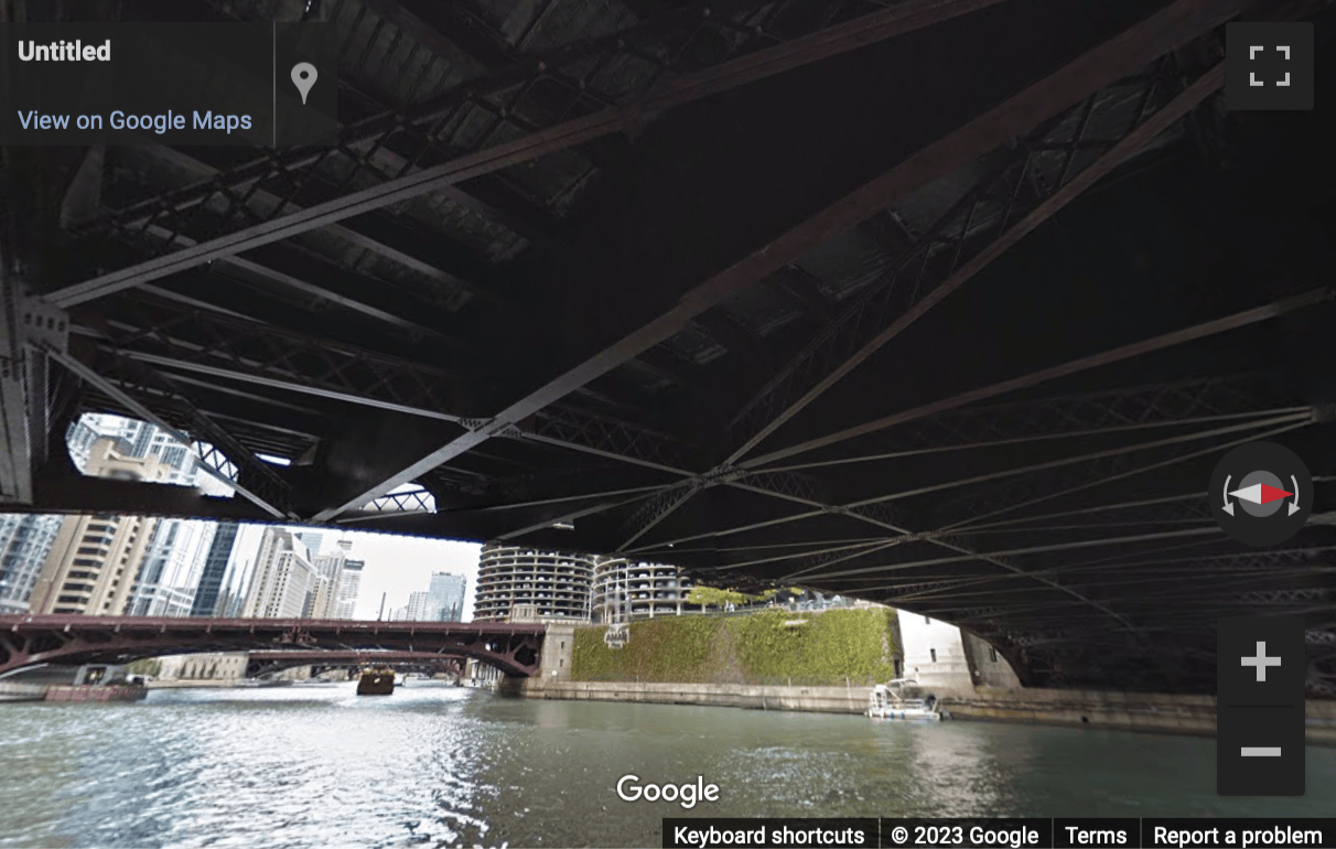 Street View image of 330 N. Wabash, Chicago, Illinois