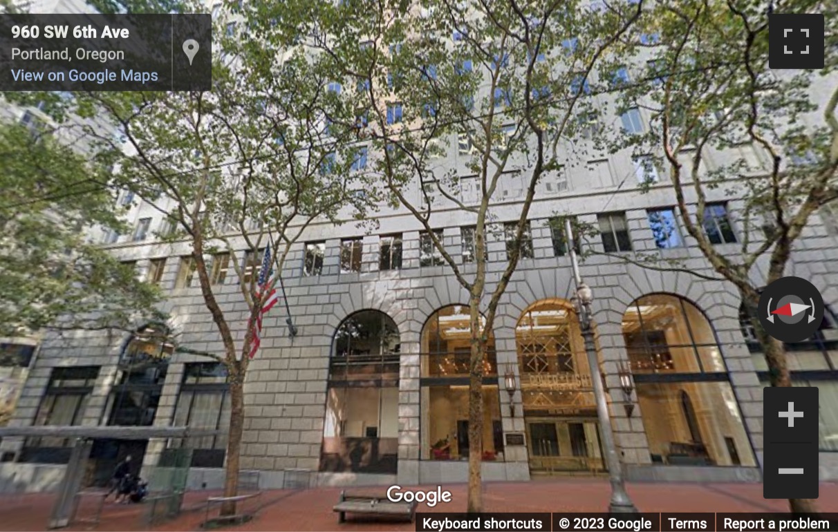 Street View image of 920 SW 6th Avenue, Portland (Oregon)