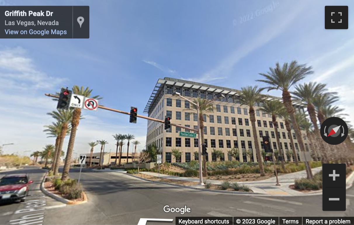 Street View image of Two Summerlin, 10845 Griffith Peak Drive, Las Vegas, NV 89135
