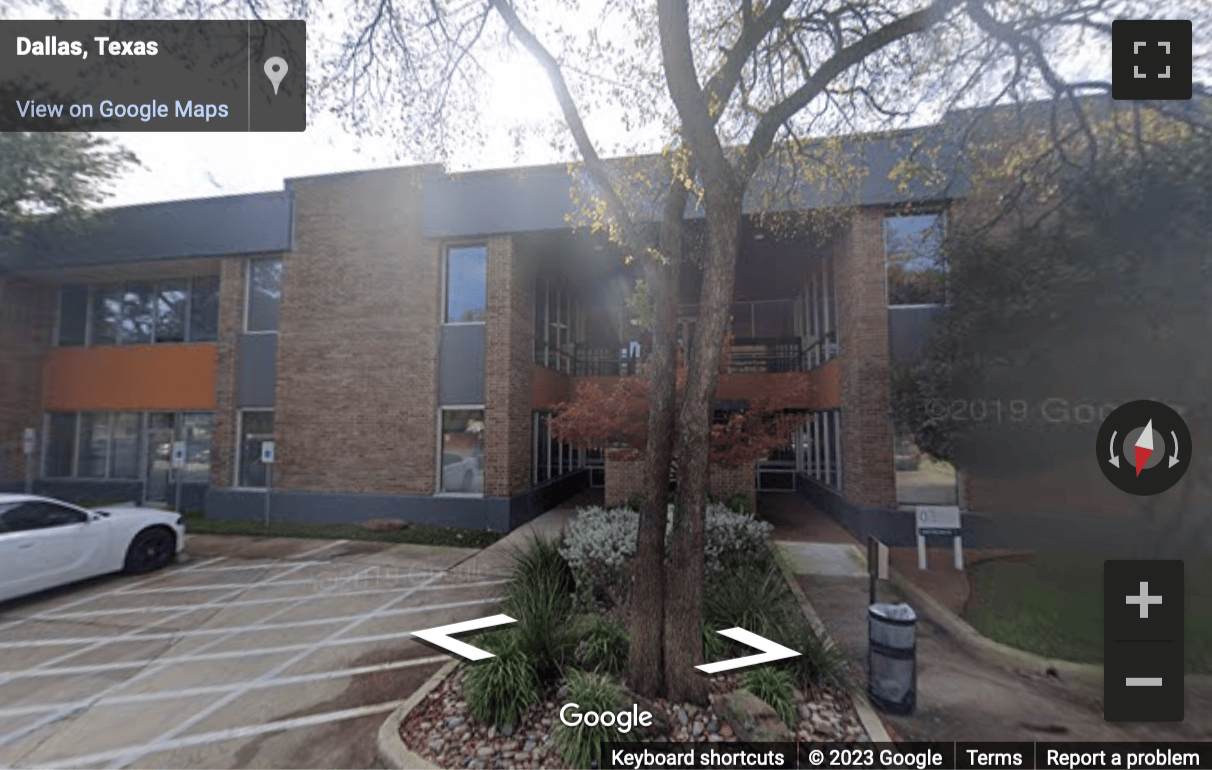 Street View image of 13154 Coit Road, Dallas, Texas