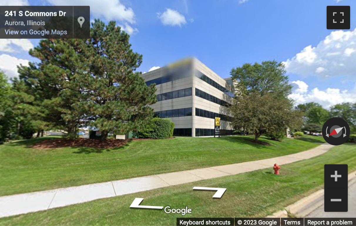 Street View image of 75 Executive Drive, Aurora (Illinois)
