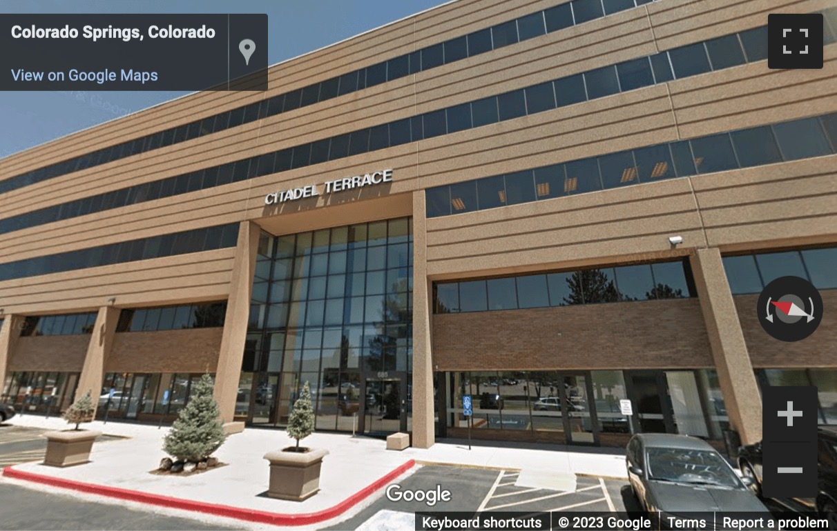 Street View image of 685 Citadel Drive East, Colorado Springs