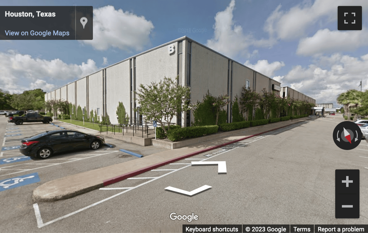 Street View image of 1322 Space Park Drive, Houston, Texas