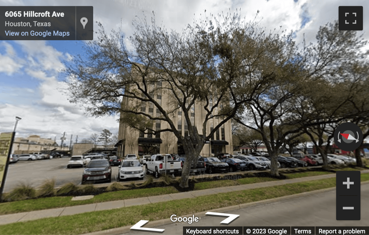 Street View image of 6065 Hillcroft Street, Houston, Texas