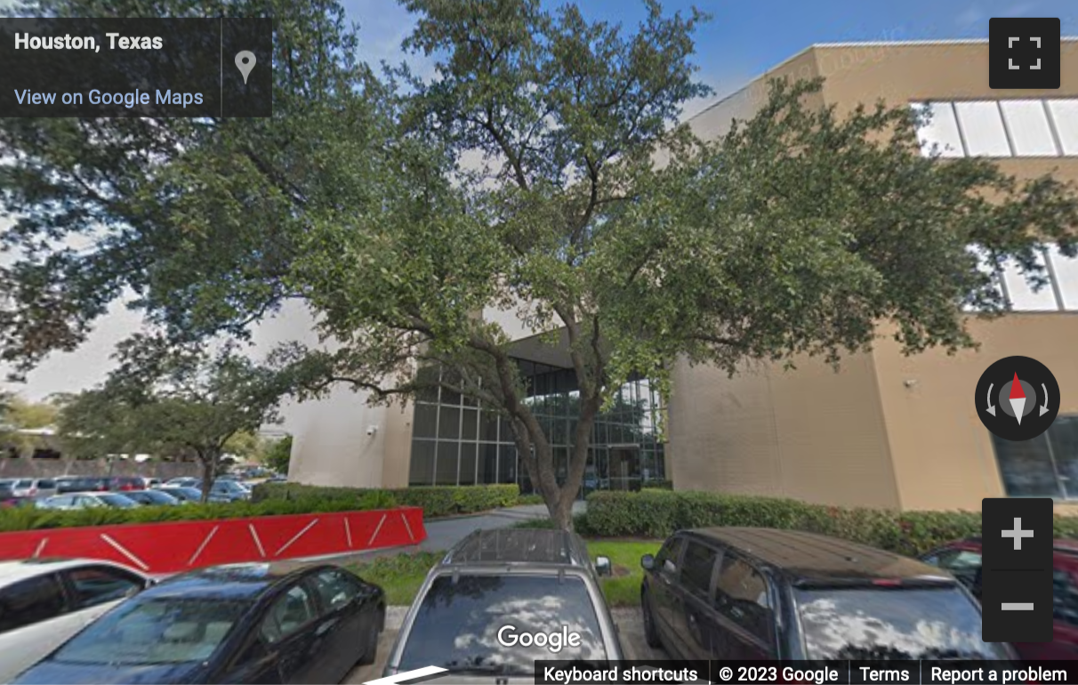 Street View image of 7676 Hillmont, Houston, Texas