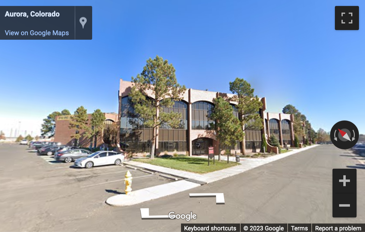 Street View image of 14201, 14291 E 4th Avenue, Aurora (Colorado)