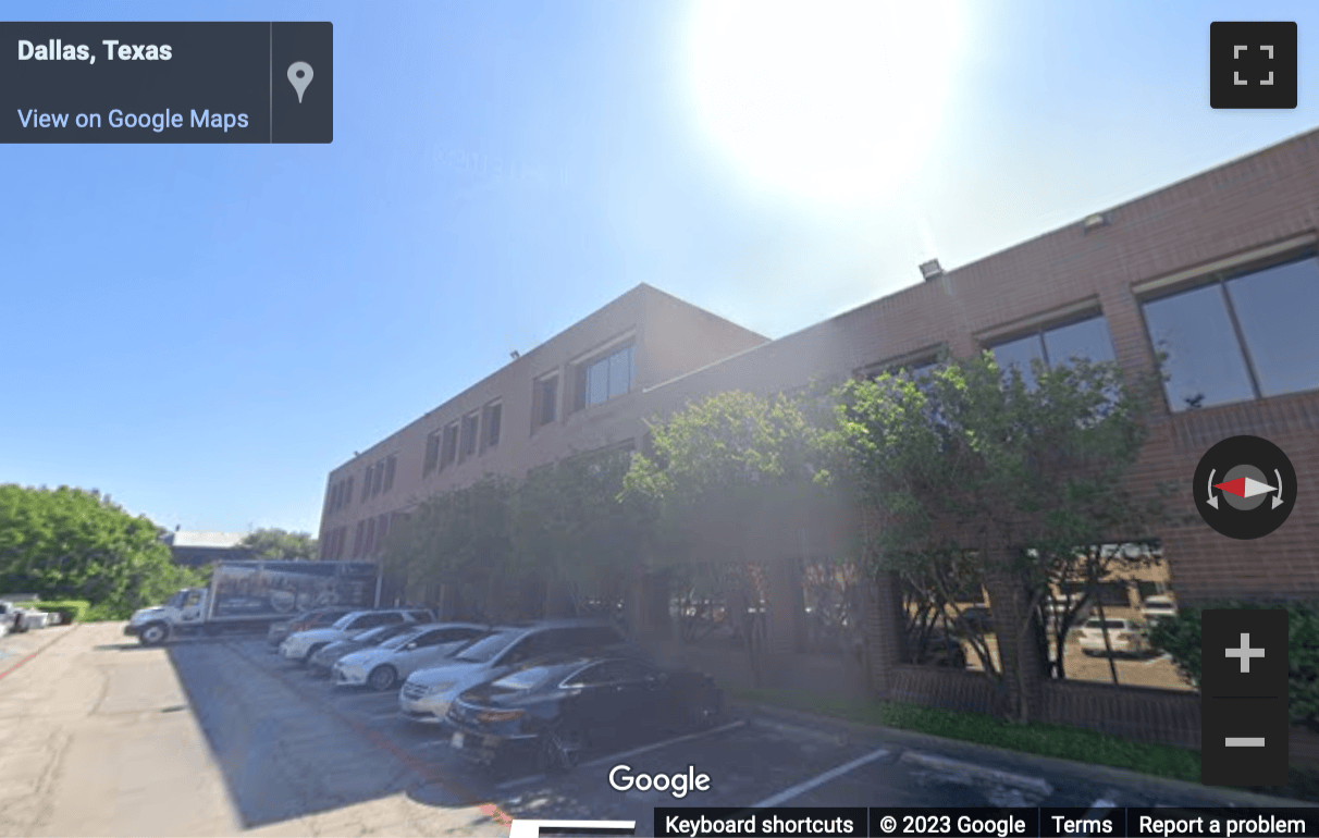 Street View image of 8204 Elmbrook Dr, Dallas, Texas