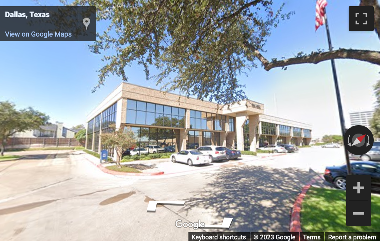Street View image of 9304 Forest Lane, Dallas, Texas
