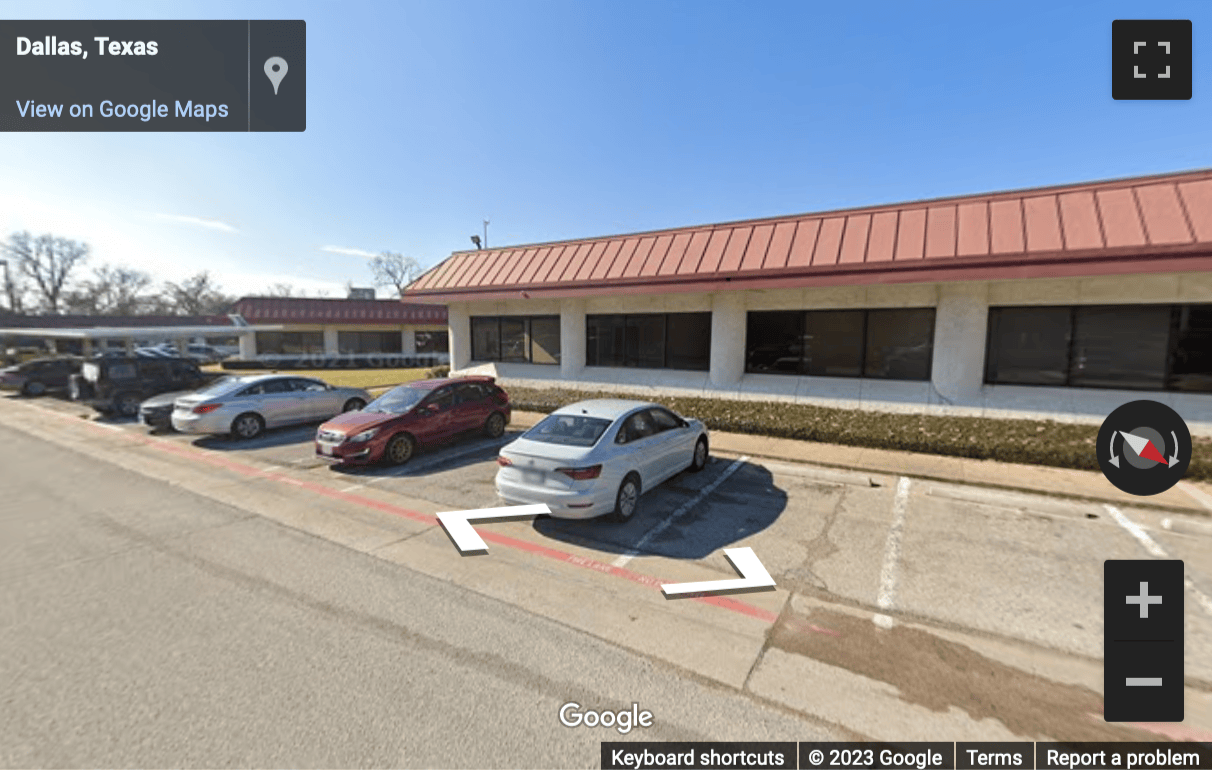 Street View image of 9550 Forest Lane, Dallas, Texas
