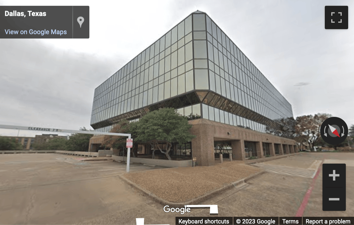 Street View image of 13140 Coit Road, Dallas, Texas