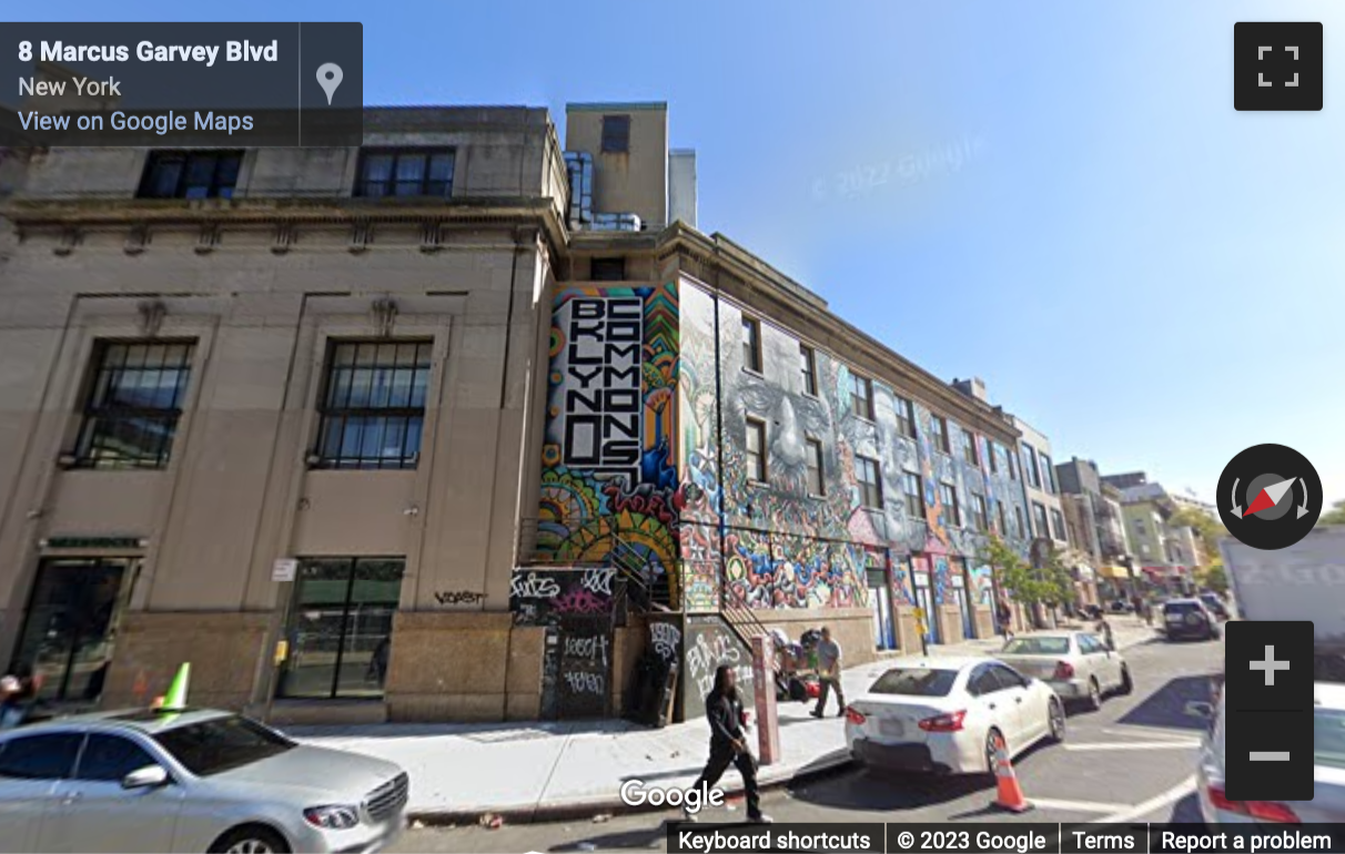 Street View image of 7 Marcus Garvey Boulevard New York City