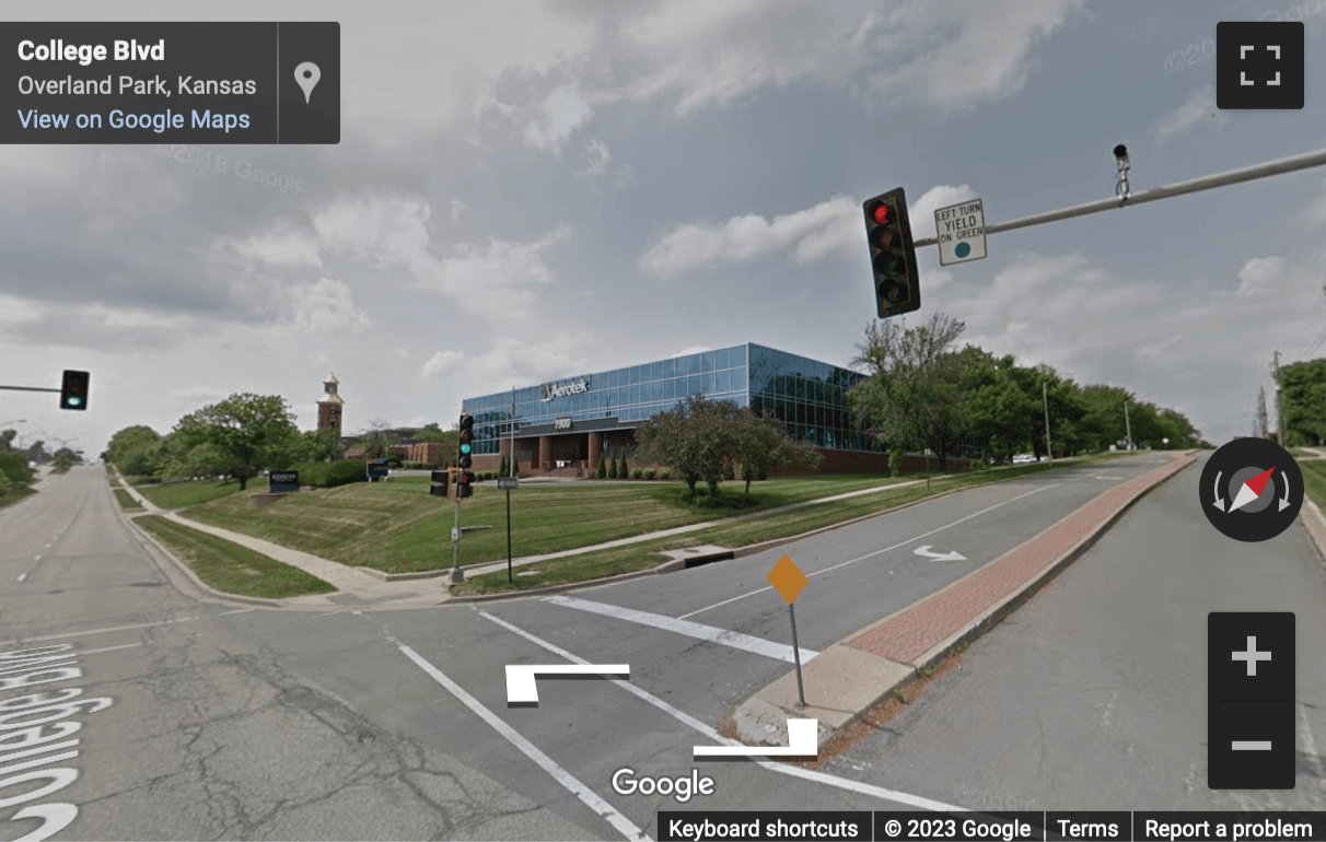 Street View image of 7900 College Boulevard Overland Park, Kansas
