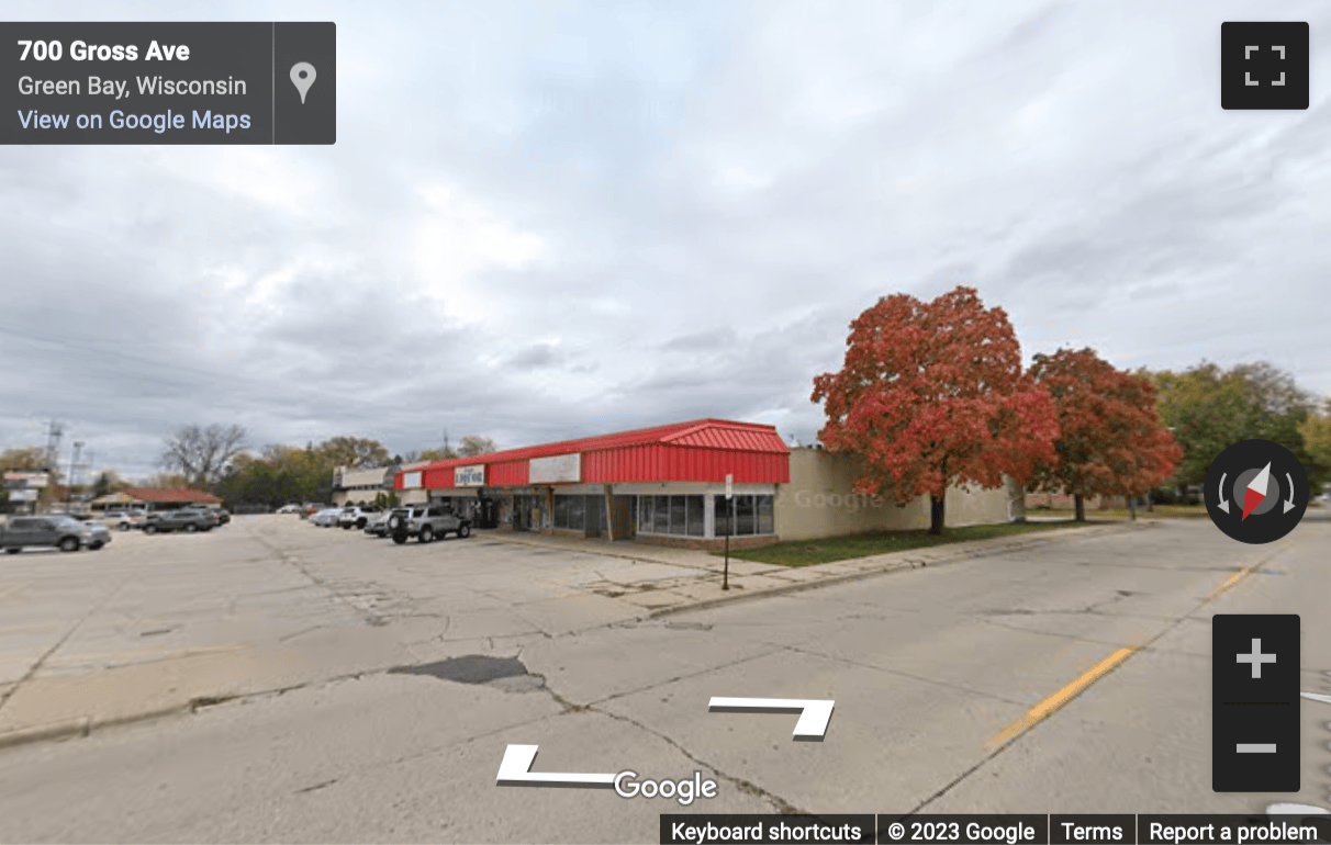 Street View image of 1039 West Mason St, Green Bay, Wisconsin