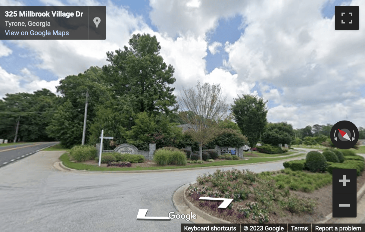 Street View image of 120 Millbrook Village Drive, Tyrone, GA, Atlanta, Georgia