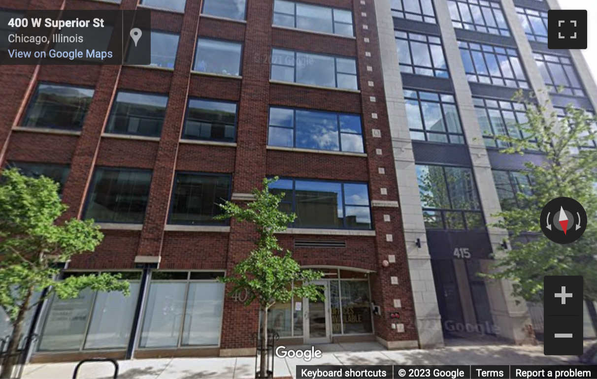 Street View image of 405 W Superior St, Chicago, Illinois