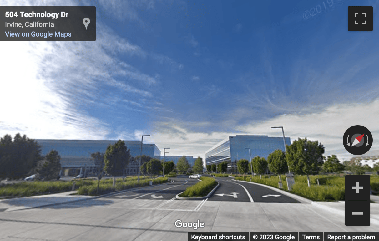 Street View image of 530 Technology Drive, Suite 100 & 200, Irvine, California