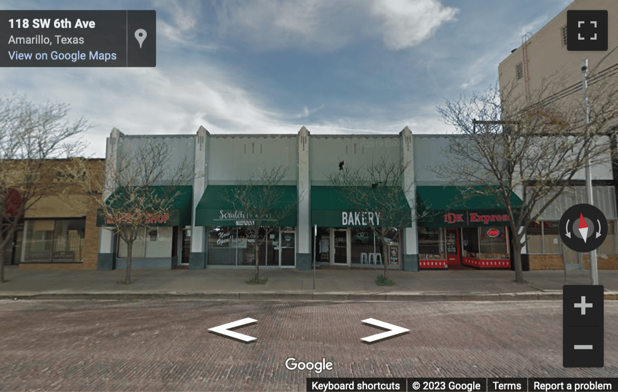 Street View image of 601 S Tyler Street, 2100, Amarillo, Texas