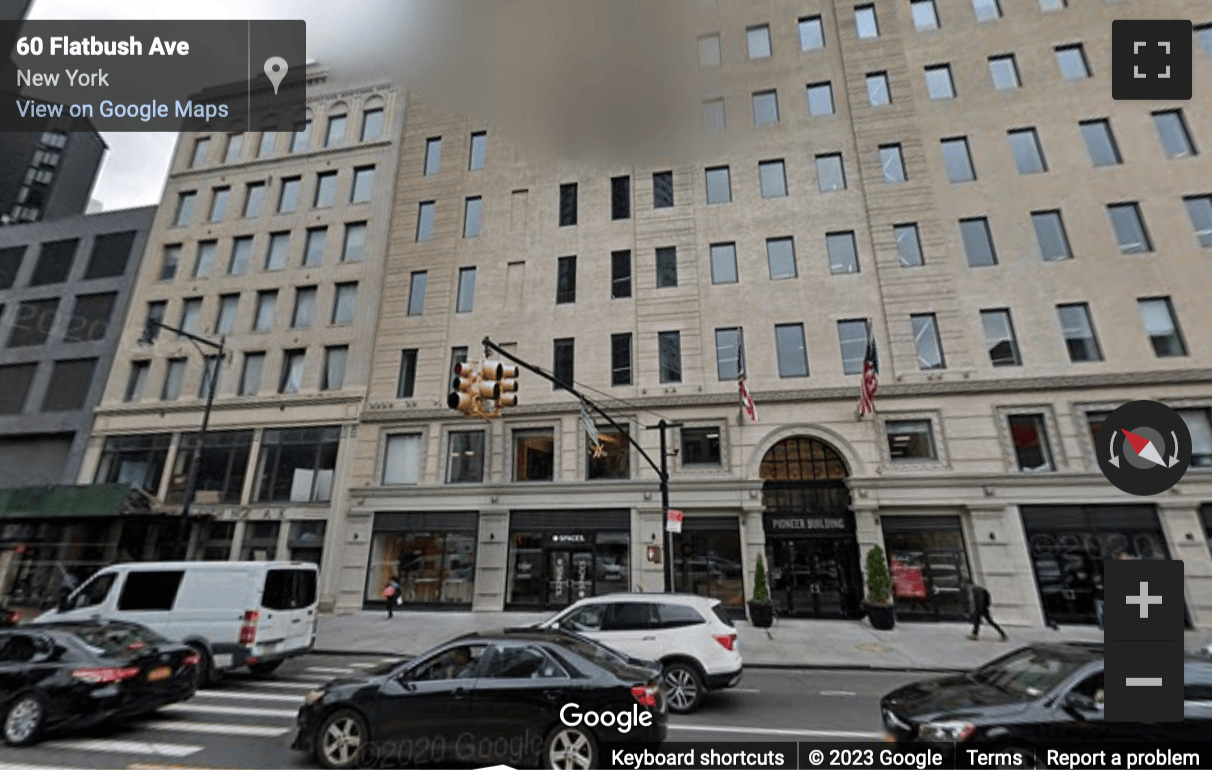 Street View image of 41 Flatbush Avenue, New York City