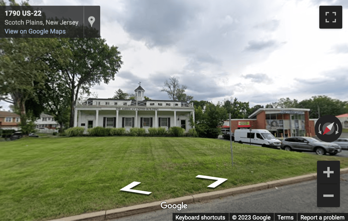 Street View image of 210 Haven Avenue, Scotch Plains, New Jersey